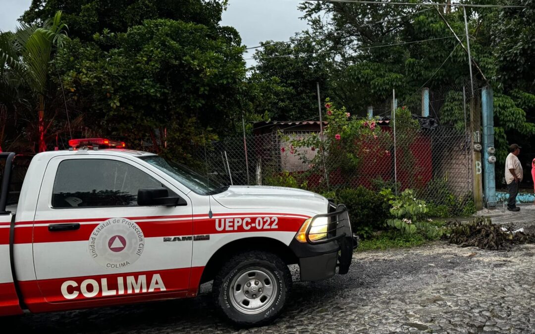 UEPC Y POLICÍA ESTATAL BUSCAN A UN HOMBRE QUE DESAPARECIÓ AL AUMENTAR EL CAUDAL DEL RÍO COLIMA
