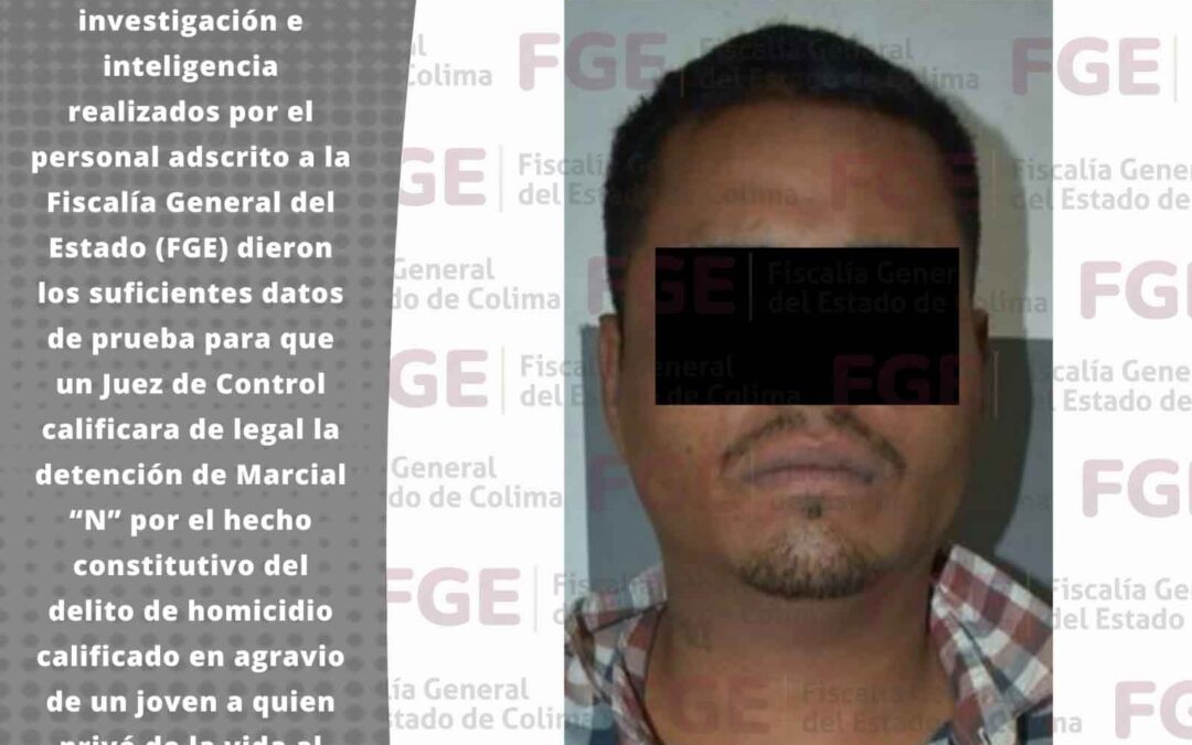 VINCULACIÓN A PROCESO DEL HOMBRE QUE PRIVÓ DE LA VIDA A OTRO EN LAS INSTALACIONES DE UN INSTITUTO EDUCATIVO EN COLIMA