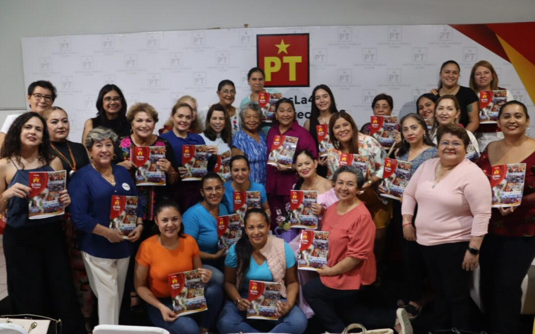 PRESENTAN PRIMER NÚMERO DE LA REVISTA DE LA SECTORIAL DE MUJERES DEL PARTIDO DEL TRABAJO EN COLIMA