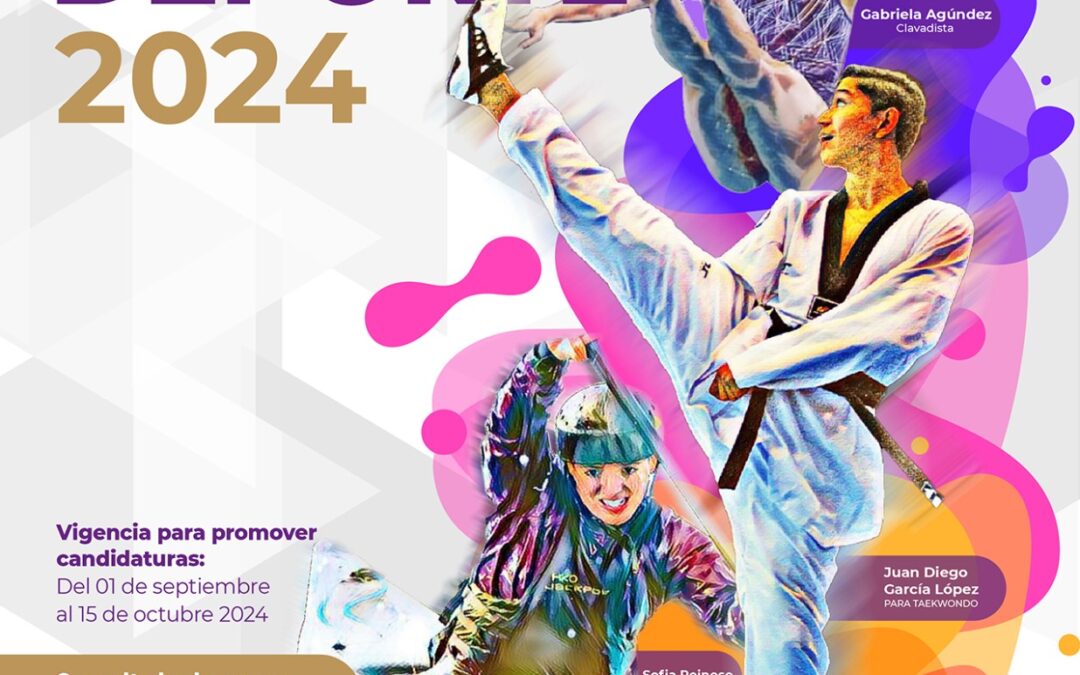 INCODE CONVOCA A LA COMUNIDAD DEPORTIVA A RECONOCER COLIMENSES EN EL PREMIO ESTATAL DEL DEPORTE 2024