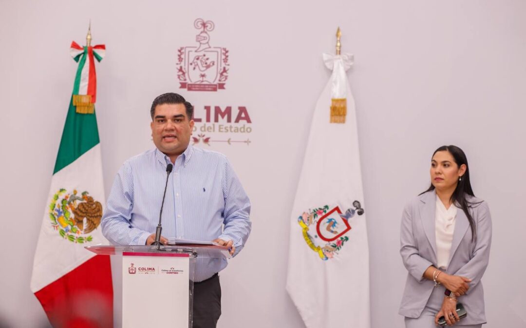 GOBERNADORA E IFFECOL ANUNCIAN CARTELERA DEL PALENQUE EN LA FERIA DE COLIMA 2024