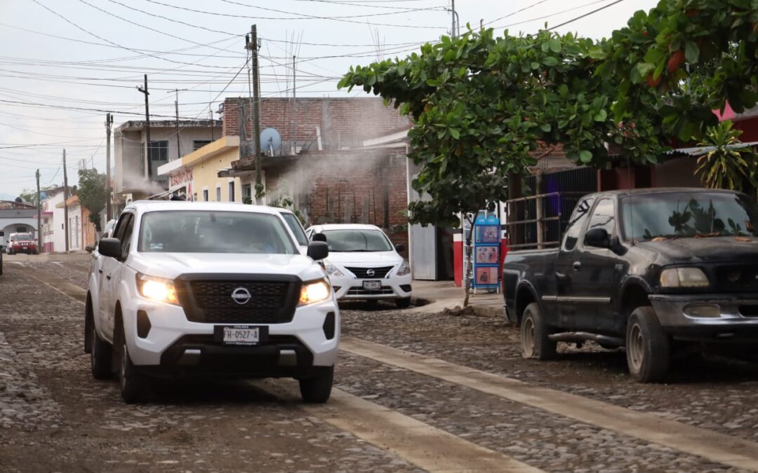 PROSIGUE ESTE JUEVES LA FUMIGACIÓN CONTRA EL DENGUE EN LOS 4 MUNICIPIOS MÁS GRANDES DE COLIMA
