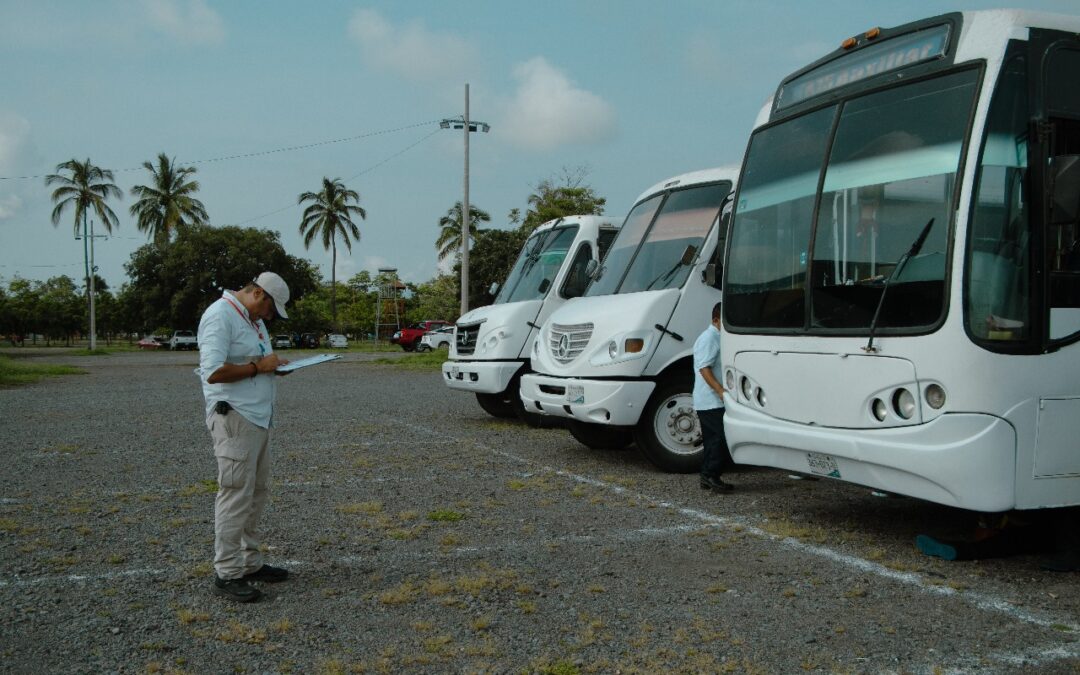 SUBSEMOV INICIA LA REVISIÓN FÍSICA Y MECÁNICA DEL TRANSPORTE PÚBLICO COLECTIVO  EN COLIMA