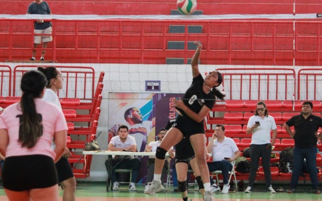 GOBIERNO DE COLIMA PREMIA A GANADORES DEL TORNEO DE PREPAS ‘JUVENTUDES’, DE VOLEIBOL MIXTO