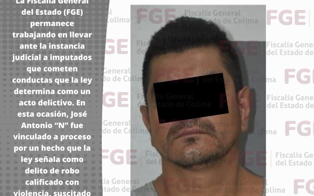 VA A PRISIÓN POR ROBO CON VIOLENCIA AL INTERIOR DE UNA TIENDA DE ABARROTES EN VILLA DE ÁLVAREZ