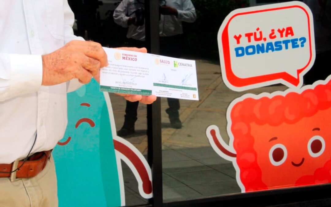 INVITA SALUD COLIMA A DONAR ÓRGANOS PARA TRASPLANTES