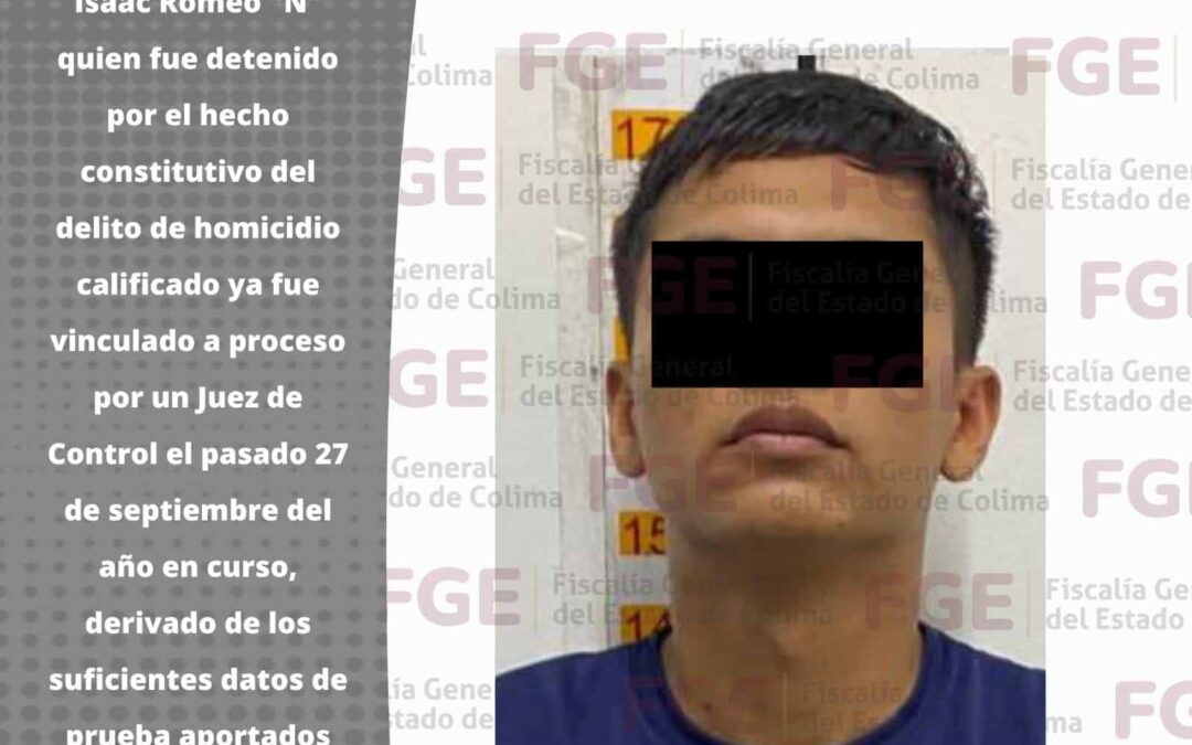 CÁRCEL PARA HOMBRE QUE ULTIMÓ A OTRO EN EL MUNICIPIO DE MANZANILLO DERIVADO DE UN ALCANCE AUTOMOVILÍSTICO