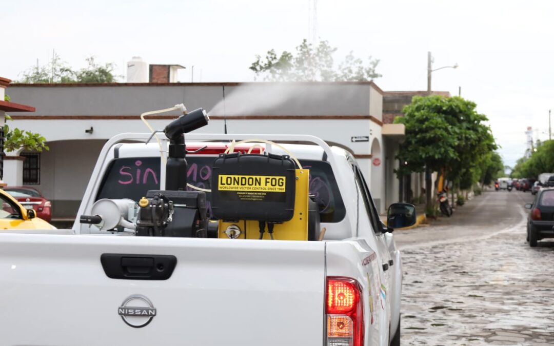 CONTINÚA SALUD ESTATAL CON CICLOS DE NEBULIZACIÓN CONTRA DENGUE, ZIKA Y CHIKUNGUNYA