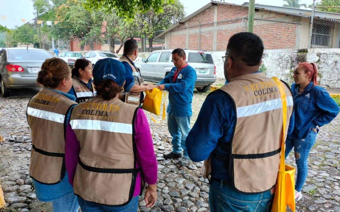 HARÁ SALUD CONTROL LARVARIO EN SITIOS CON CASOS PROBABLES DE DENGUE EN 5 MUNICIPIOS DE MAYOR RIESGO