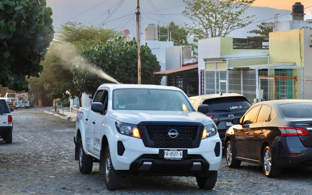 CONTINÚA LA FUMIGACIÓN CONTRA EL DENGUE EN CUAUHTÉMOC, ARMERÍA, VILLA DE ÁLVAREZ Y MANZANILLO
