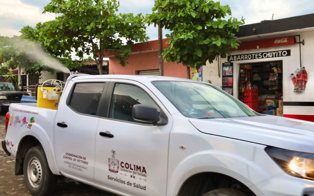 FUMIGARÁN CONTRA EL DENGUE HOY EN COLIMA, VILLA DE ÁLVAREZ, TECOMÁN, MANZANILLO Y MINATITLÁN