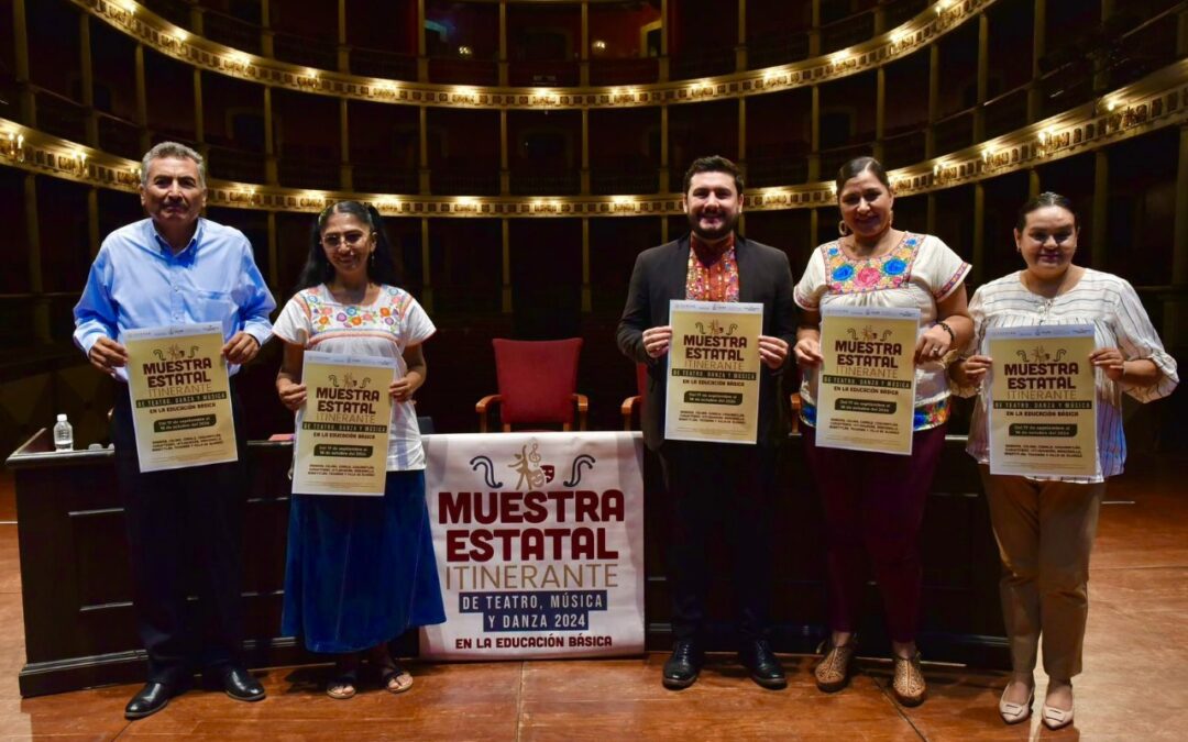 PRESENTAN LA MUESTRA ESTATAL ITINERANTE DE TEATRO, MÚSICA Y DANZA
