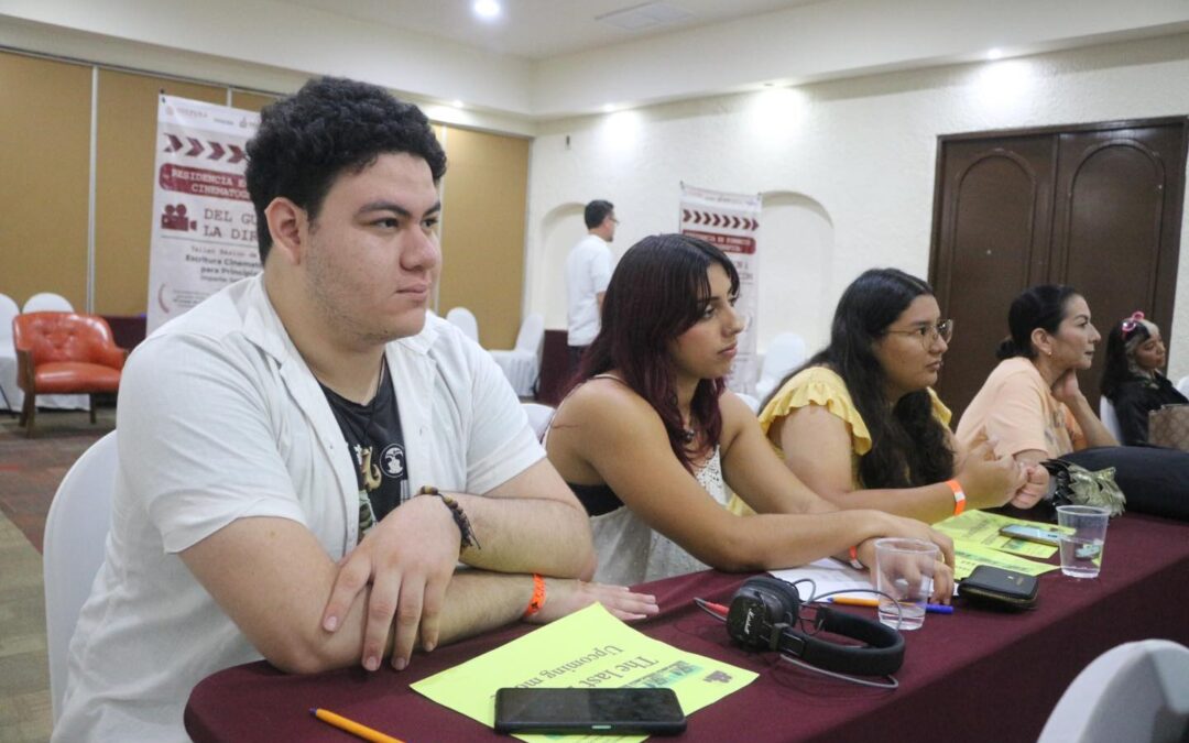 PARTICIPAN ESTUDIANTES DE ARTES VISUALES EN RESIDENCIA EN FORMACIÓN CINEMATOGRÁFICA