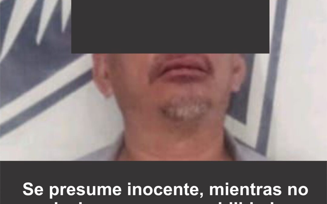 DETIENE POLICÍA DE VDEA A UNO QUE HABRÍA GOLPEADO A SU PAREJA Y MORDIDO A SU HIJO