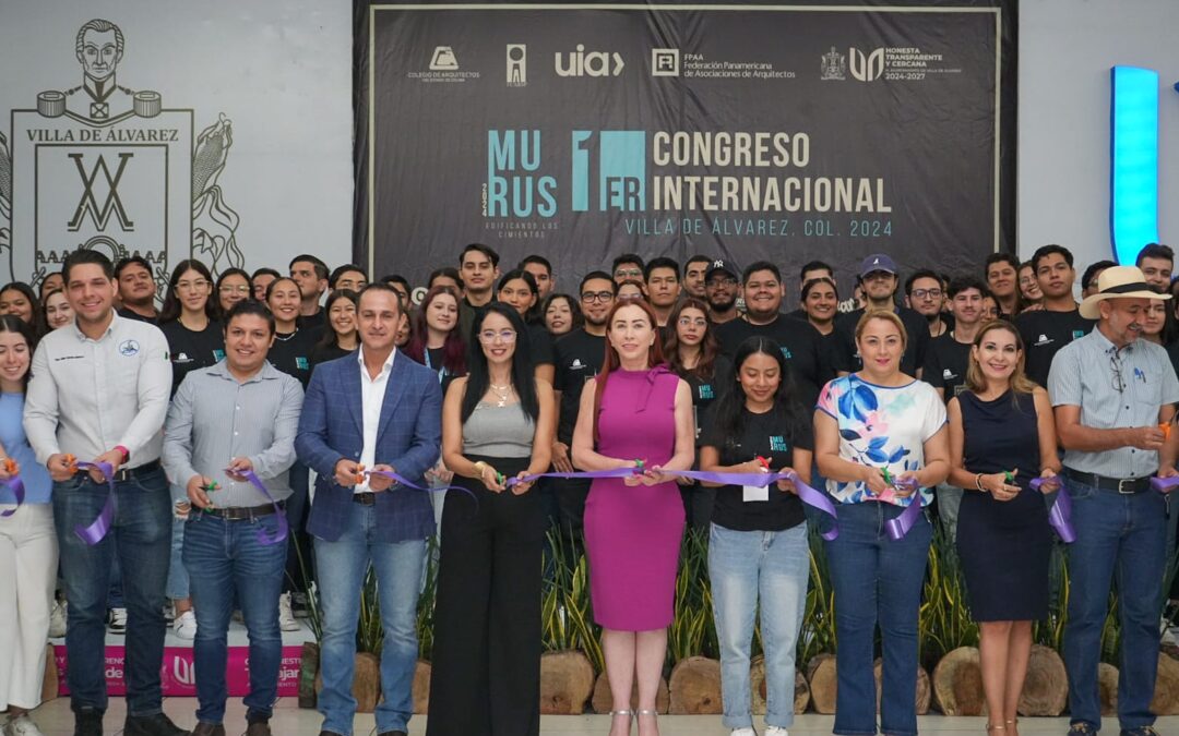 INAUGURA TEY LA REPENTINA DE ARQUITECTURA 2024 DEL CONGRESO INTERNACIONAL MURUS