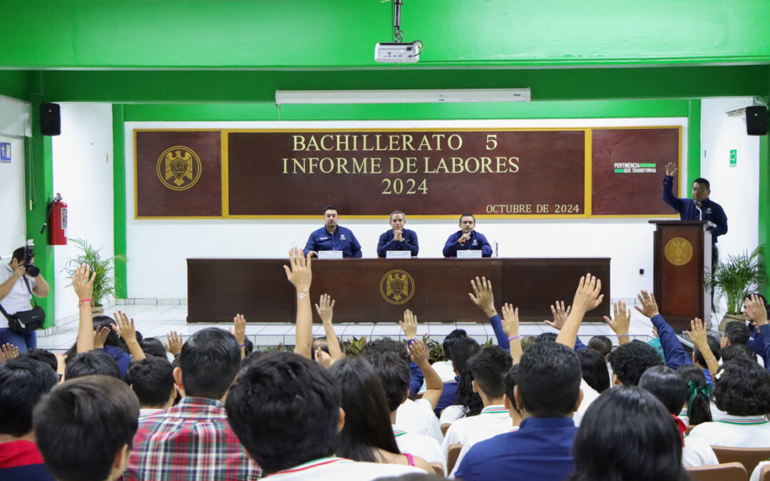 DESTACA BACHILLERATO 5 TITULACIÓN HISTÓRICA DE 25 ESTUDIANTES