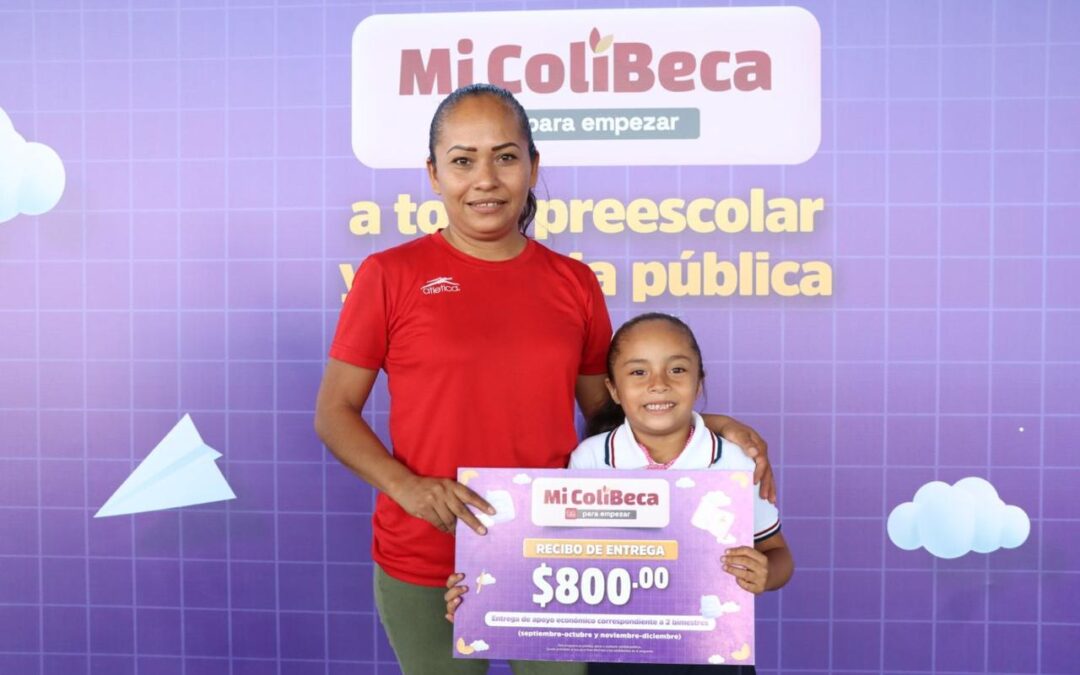ESTE VIERNES, MÁS DE 360 ESTUDIANTES DE IXTLAHUACÁN RECIBEN MI COLIBECA PARA EMPEZAR DEL GOBIERNO DE COLIMA