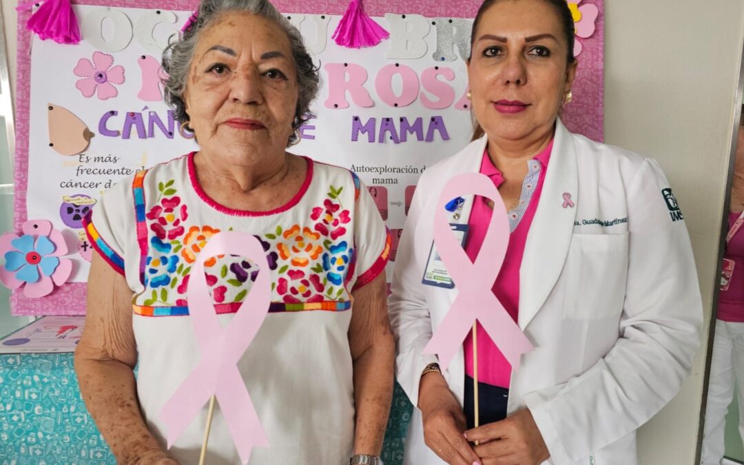 INTENSIFICA IMSS COLIMA ACCIONES PREVENTIVAS PARA DETECTAR Y TRATAR OPORTUNAMENTE EL CÁNCER DE MAMA