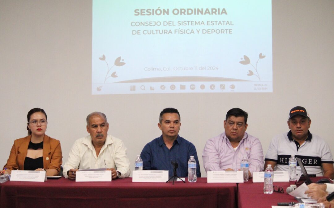 INCODE INSTALA LA SEGUNDA SESIÓN DEL CONSEJO DEL SISTEMA ESTATAL DE CULTURA FÍSICA Y DEPORTE 2024