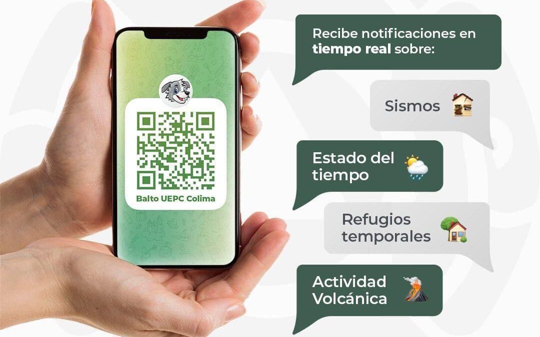 ‘BALTO’ INVITA A LA POBLACIÓN Y A TURISTAS QUE VISITAN COLIMA A RESPETAR PERÍMETRO DE EXCLUSIÓN DEL VOLCÁN DE FUEGO