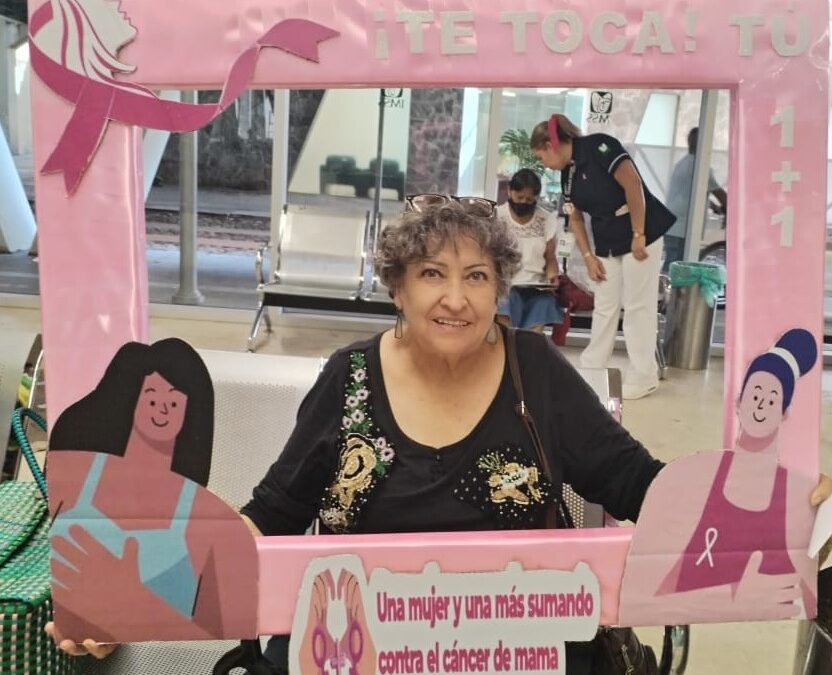 HACE UN LLAMADO IMSS COLIMA A POBLACIÓN A SUMARSE AL MES DE SENSIBILIZACIÓN DEL CÁNCER DE MAMA