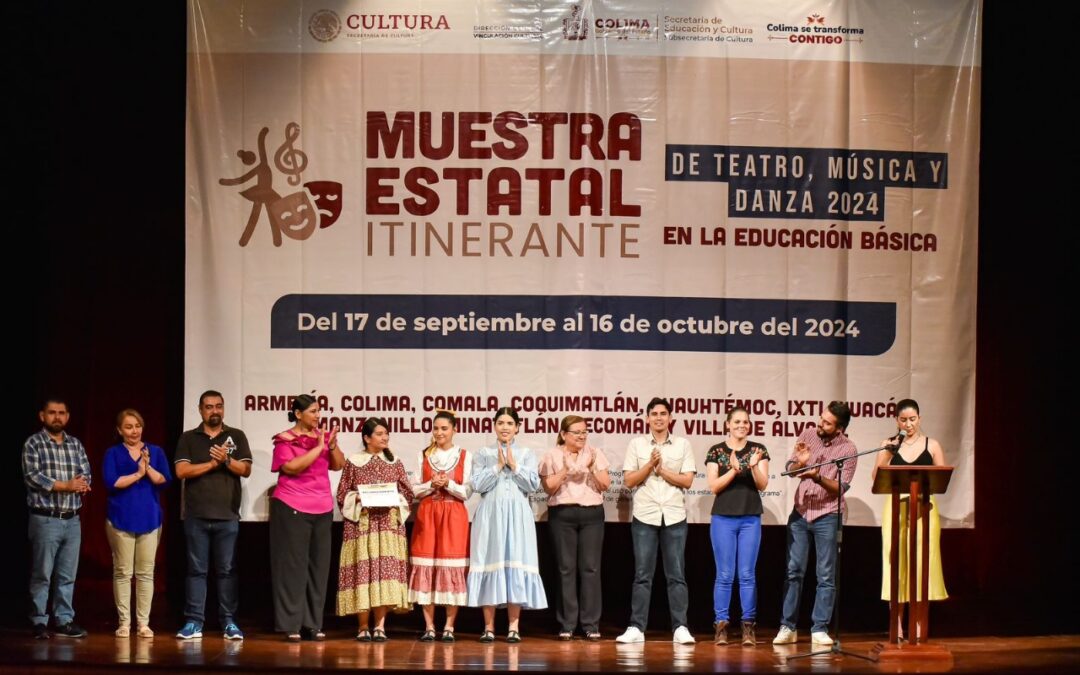 CULTURA COLIMA CLAUSURÓ LA MUESTRA ESTATAL ITINERANTE DE TEATRO
