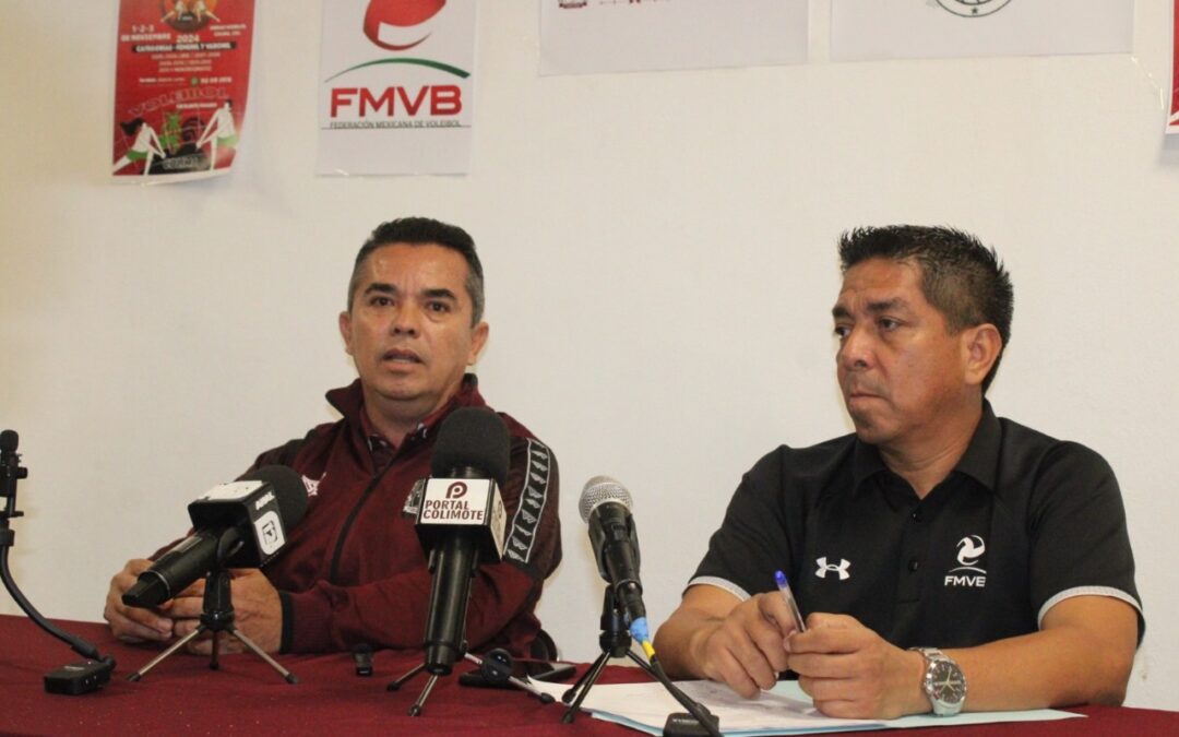 INCODE INVITA A LA COPA COLIMA DE VOLEIBOL EN LA UNIDAD MORELOS, DEL 1 AL 3 DE NOVIEMBRE