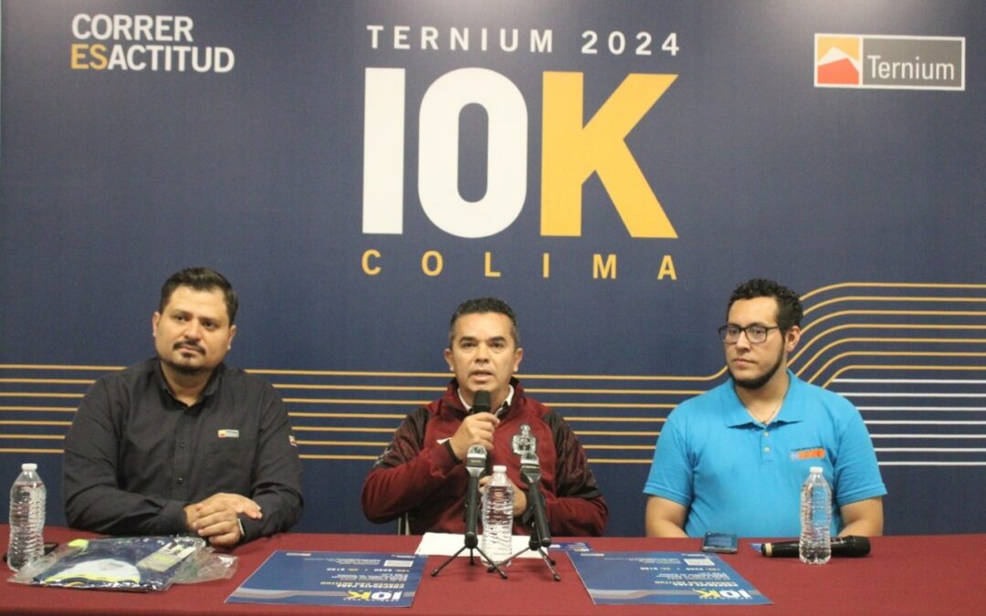 INCODE Y TERNIUM ANUNCIAN LA CARRERA TERNIUM 10K COLIMA ‘CORRER ES ACTITUD’