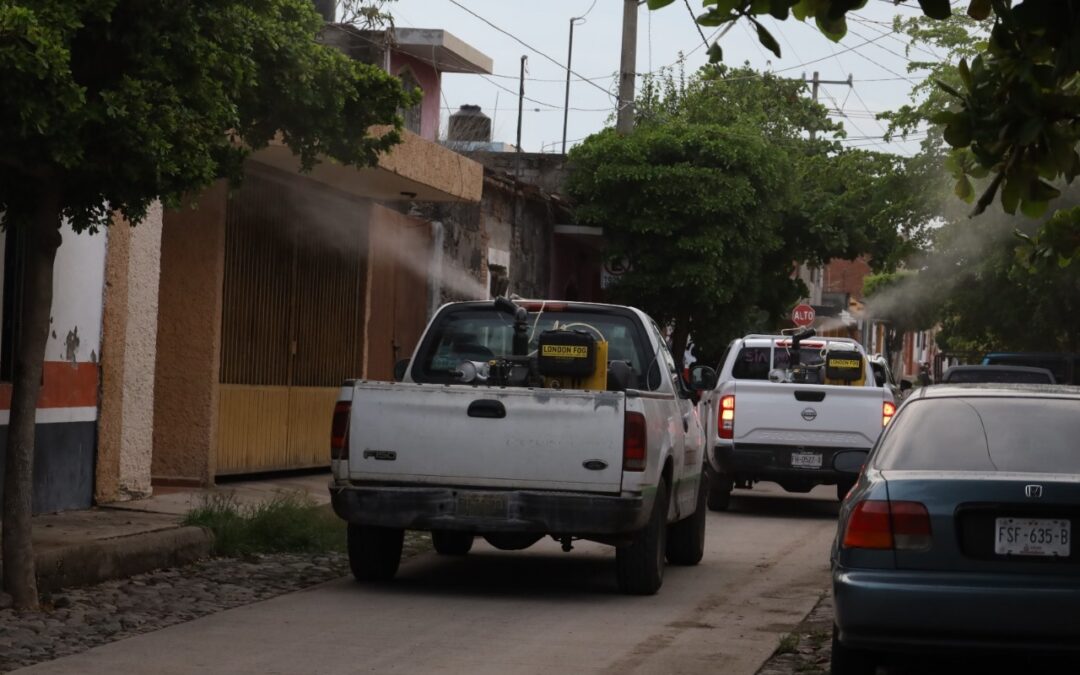 SALUD COLIMA FUMIGA CONTRA EL DENGUE ESTE VIERNES EN MANZANILLO, ARMERÍA, COMALA Y COQUIMATLÁN