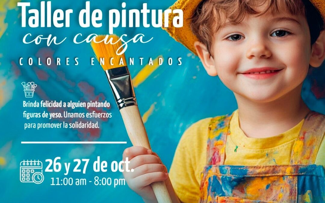 JAP COLIMA INVITA A NIÑAS Y NIÑOS AL TALLER DE PINTURA CON CAUSA ‘COLORES ENCANTADOS’
