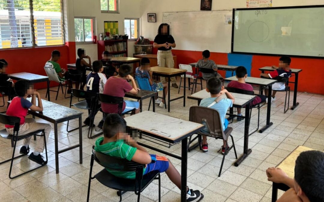 SSP CAPACITA A MENORES DE EDAD DE LA CASA HOGAR NIÑO COLIMENSE, SOBRE RIESGOS EN REDES