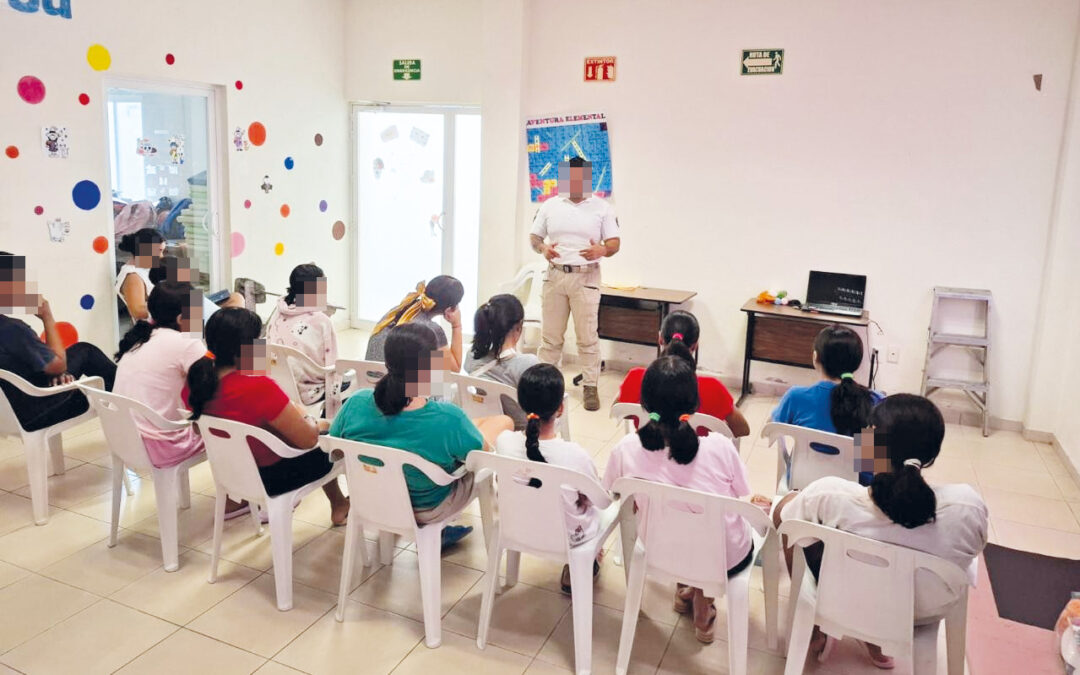 SSP CAPACITA EN CIBERSEGURIDAD A MENORES DEL CENTRO DE ASISTENCIA SOCIAL DE COLIMA