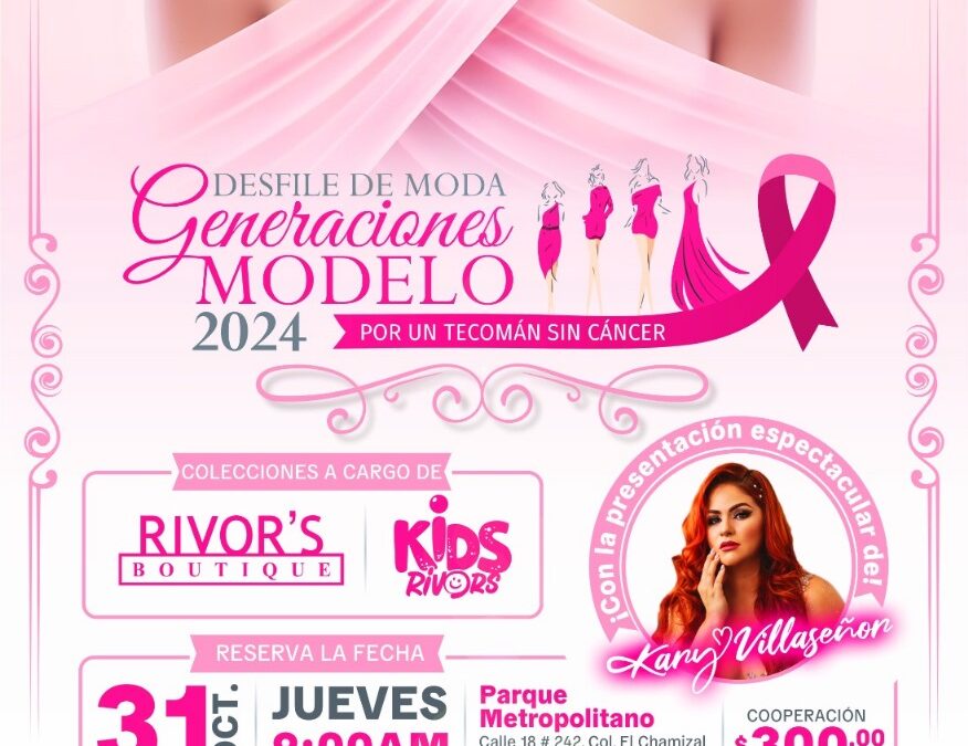JAP COLIMA INVITA A DESFILE DE MODAS CON CAUSA, ESTE JUEVES EN TECOMÁN