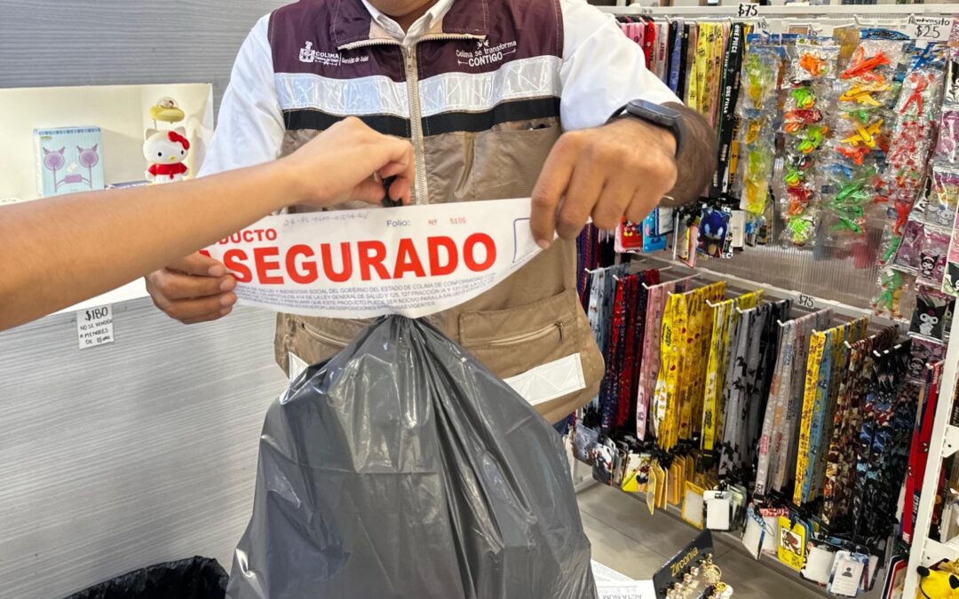 LOGRA COESPRIS ASEGURAMIENTO DE VAPEADORES EN COLIMA