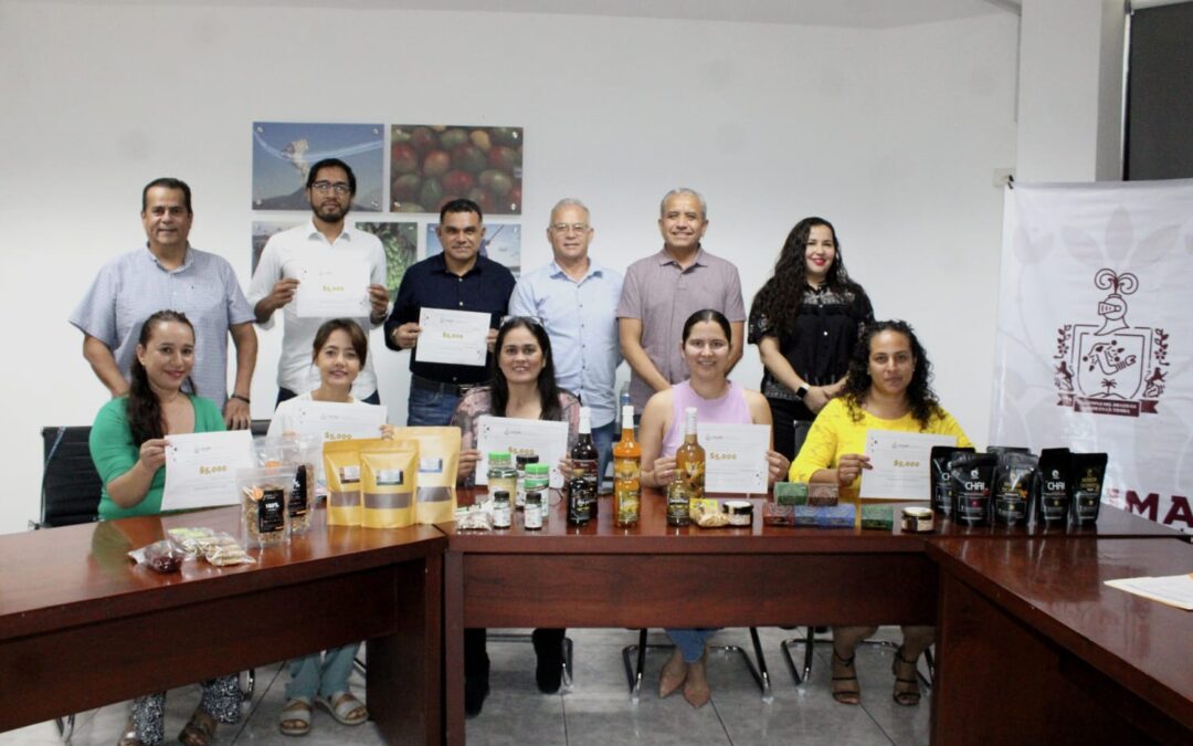 GOBIERNO DE COLIMA ENTREGA SUBSIDIOS PARA ETIQUETADOS PROFESIONALES A MIPYMES DE LA ENTIDAD