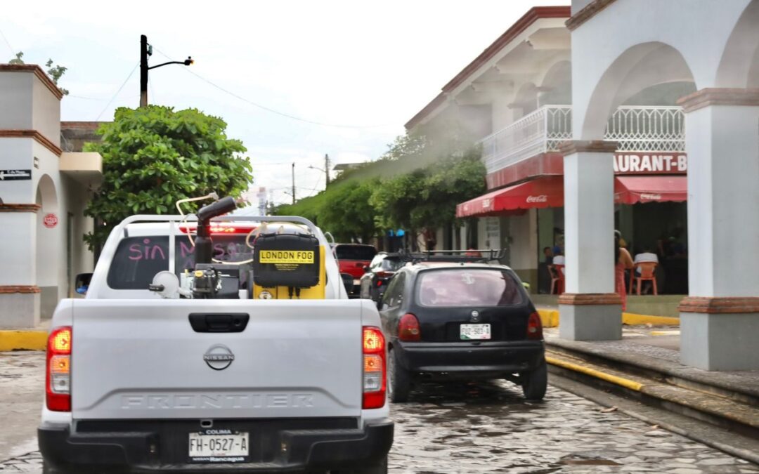 HARÁN FUMIGACIÓN CONTRA EL DENGUE EN 55 COLONIAS EN ARMERÍA, MANZANILLO, COLIMA Y TECOMÁN