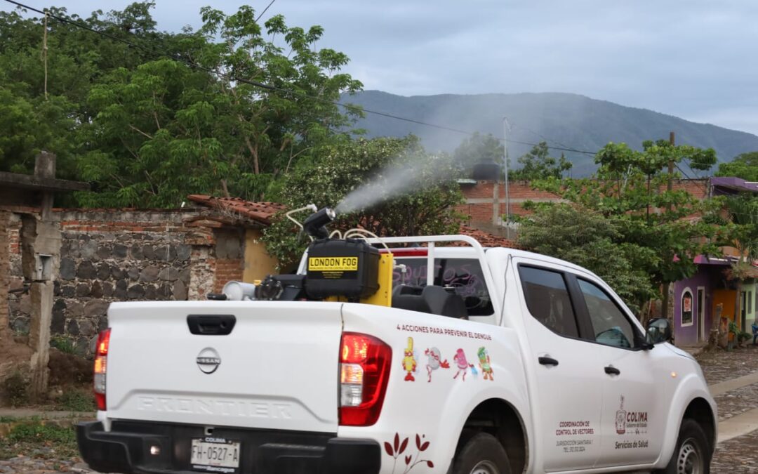 FUMIGARÁN CONTRA EL DENGUE ESTE VIERNES EN 5 MUNICIPIOS, ENTRE ELLOS MANZANILLO Y CUAUHTÉMOC