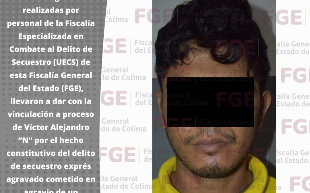 EN PRISIÓN HOMBRE QUE SECUESTRÓ A PERSONA AL INTERIOR DE UN MOTEL DE LA ENTIDAD