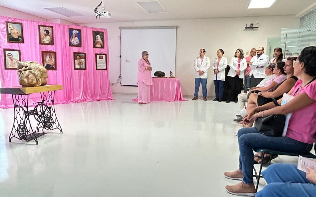INAUGURA IMSS COLIMA EXPOSICIÓN PICTÓRICA Y ESCULTÓRICA «LAS MAMAS DEL ALMA»