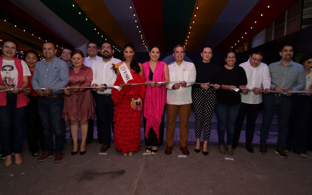 INAUGURAN PABELLÓN DE LA UDEC EN LA FERIA DE TODOS LOS SANTOS, COLIMA 2024