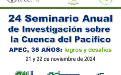 JUEVES INICIA EL SEMINARIO ANUAL DE INVESTIGACIÓN SOBRE LA CUENCA DEL PACÍFICO