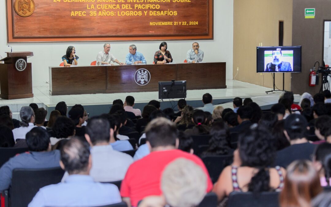 INICIA ACTIVIDADES EL 24 SEMINARIO ANUAL DE INVESTIGACIÓN SOBRE LA CUENCA DEL PACÍFICO