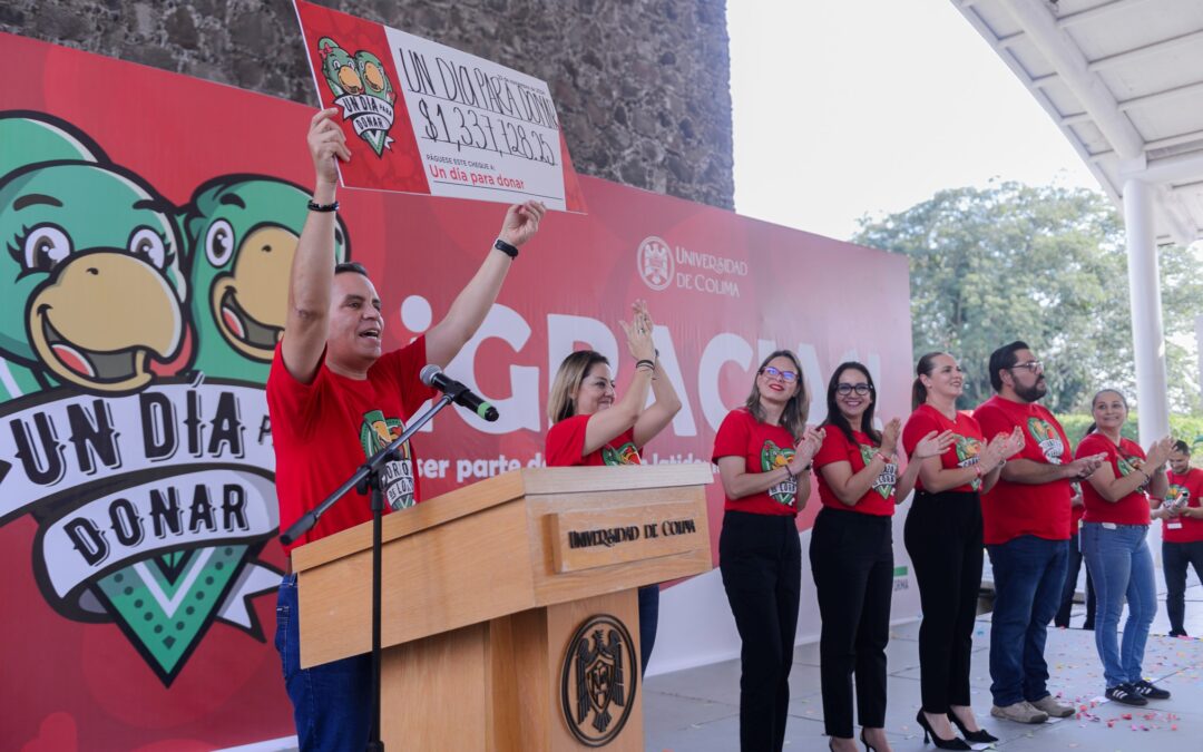 REBASA UDEC META DE 1 MILLÓN DE PESOS EN “UN DÍA PARA DONAR”