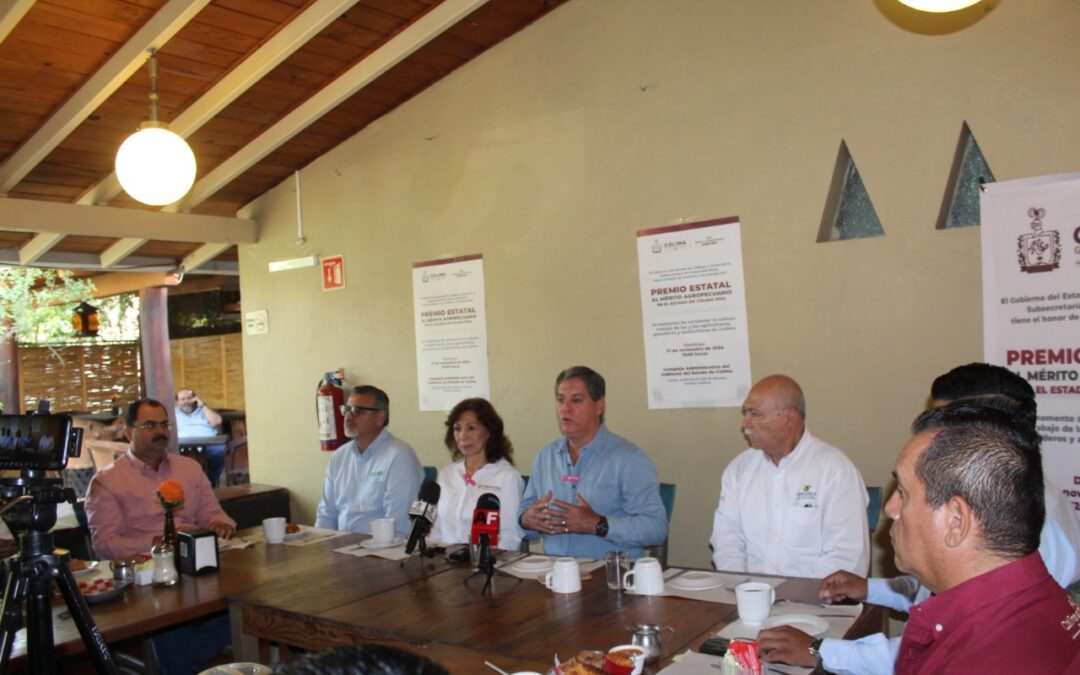 SUBSEDER COLIMA INVITA A LA ENTREGA DEL PREMIO ESTATAL AL MÉRITO AGROPECUARIO, ESTE DOMINGO
