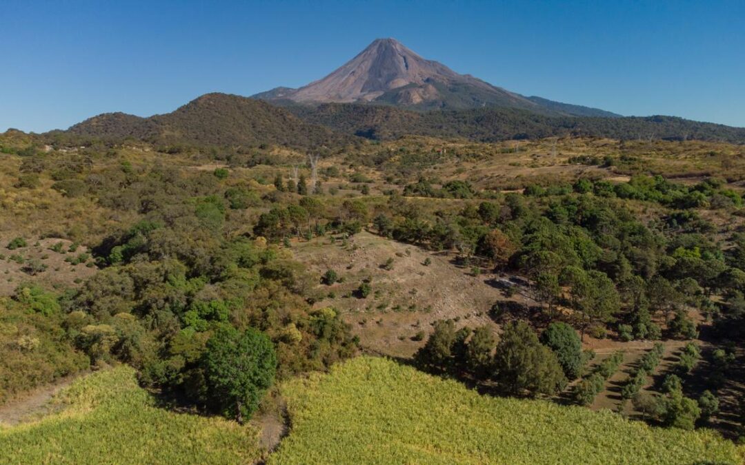 INSTITUCIONES REPORTAN QUE EL VOLCÁN DE COLIMA PERMANECE EN CALMA
