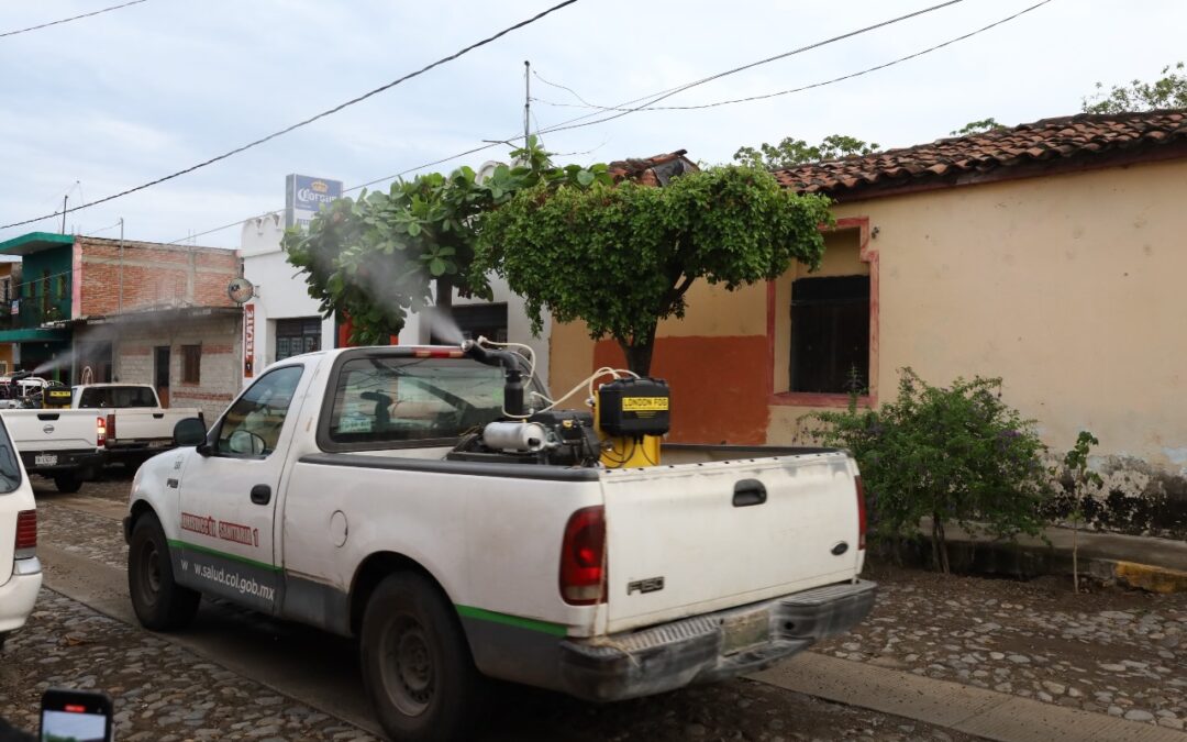 ESTE MIÉRCOLES, SALUD COLIMA FUMIGA CONTRA EL DENGUE EN VILLA DE ÁLVAREZ, TECOMÁN Y MANZANILLO