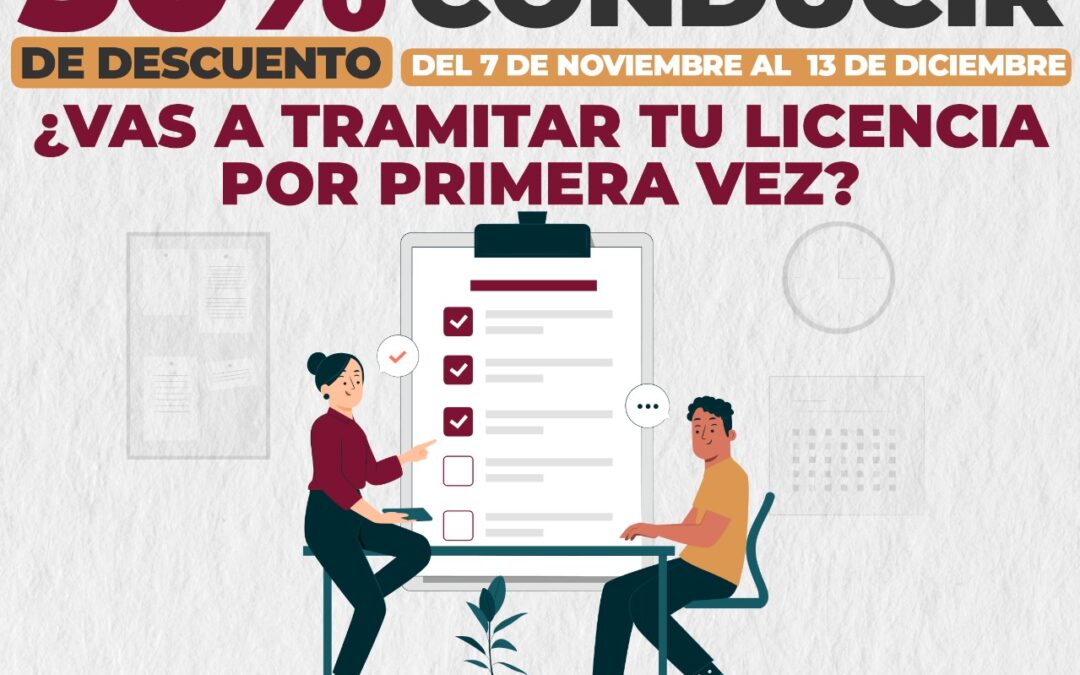 MOVILIDAD COLIMA INVITA A REALIZAR EXAMEN PRESENCIAL PARA OBTENER LICENCIA DE CONDUCIR