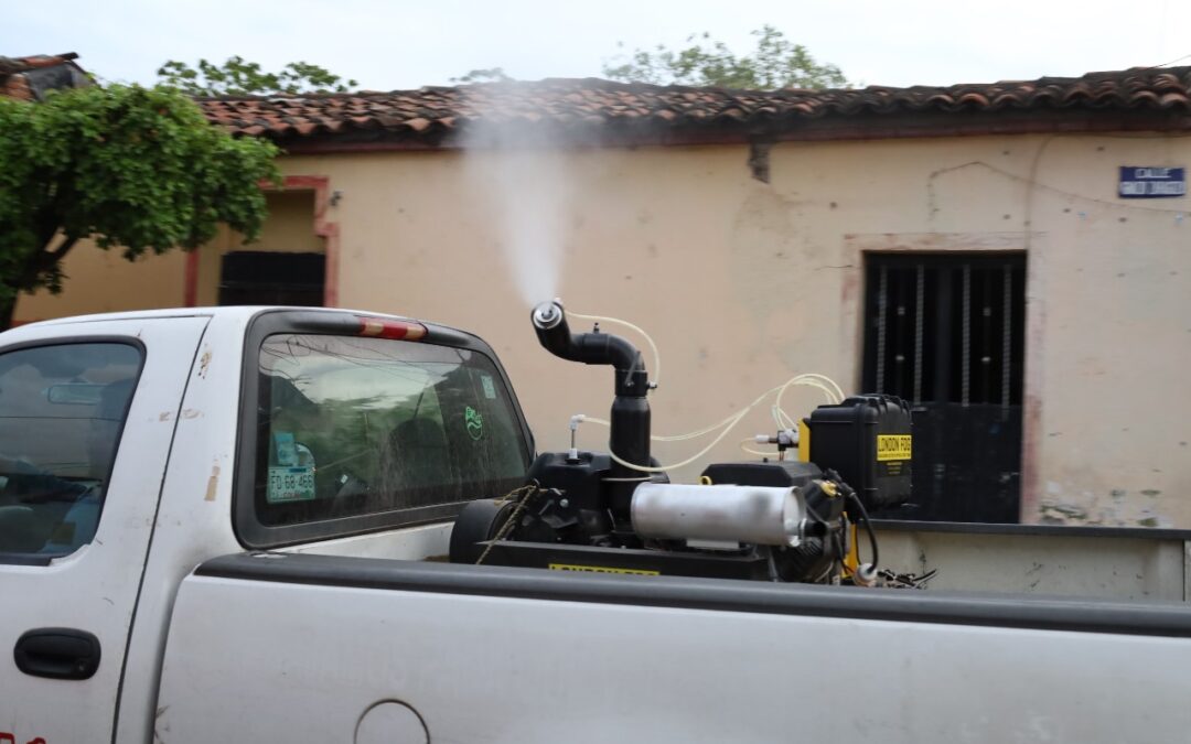 SALUD COLIMA MANTIENE FUMIGACIÓN CONTRA EL DENGUE EN EL ESTADO