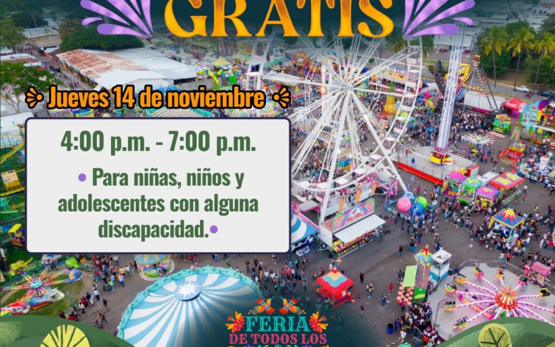 DIF ESTATAL COLIMA OFRECE JUEGOS GRATIS EN LA FERIA A MENORES CON DISCAPACIDAD Y GRUPOS VULNERABLES