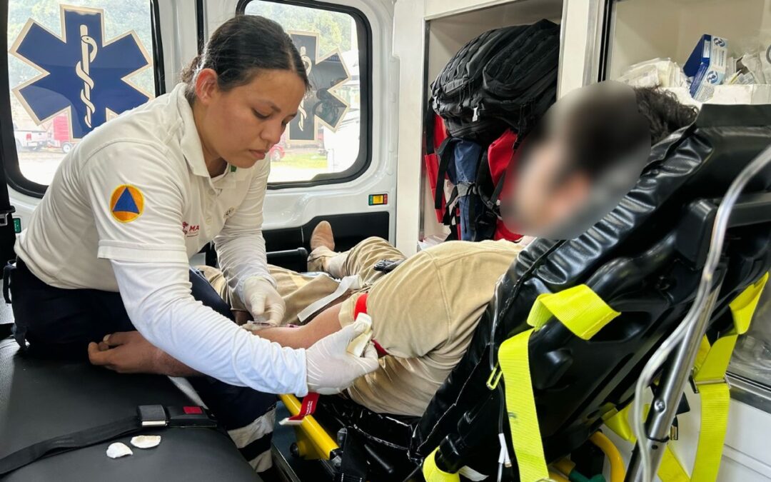 UEPC ATENDIÓ A CINCO PERSONAS POR PICADURAS DE ABEJAS EN EL LIENZO CHARRO